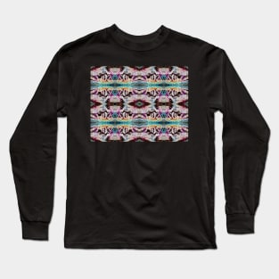 Abstract Pattern 3 - Landscape Orientation Long Sleeve T-Shirt